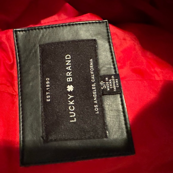 Lucky brand red coat good condition - Picture 5 of 5